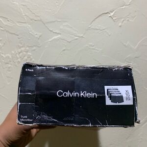 Calvin Klein Black Trunk Microfiber 4-Pack